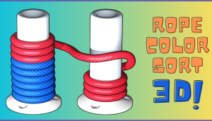 Rope Color Sort 3D