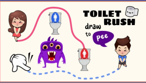 Toilet Rush - Draw Puzzle